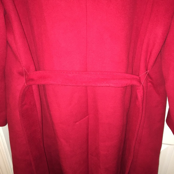 💲ON SALE💲TALBOTS NWT AUTHENTIC WOOL BLEND TAN FAUX FUR COLLAR CLASSIC COAT - Picture 10 of 17